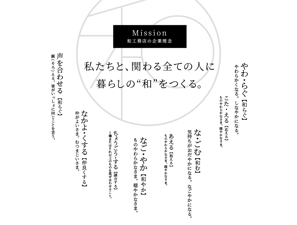 和工務店の企業理念